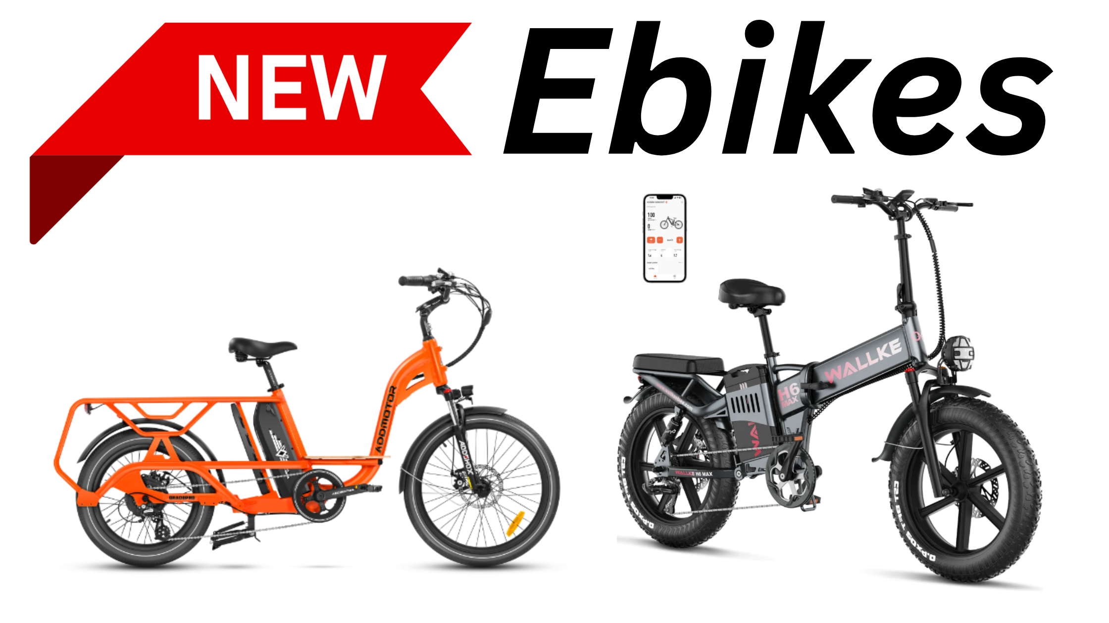 New Ebikes from Addmotor, Wallke Chris Crossed