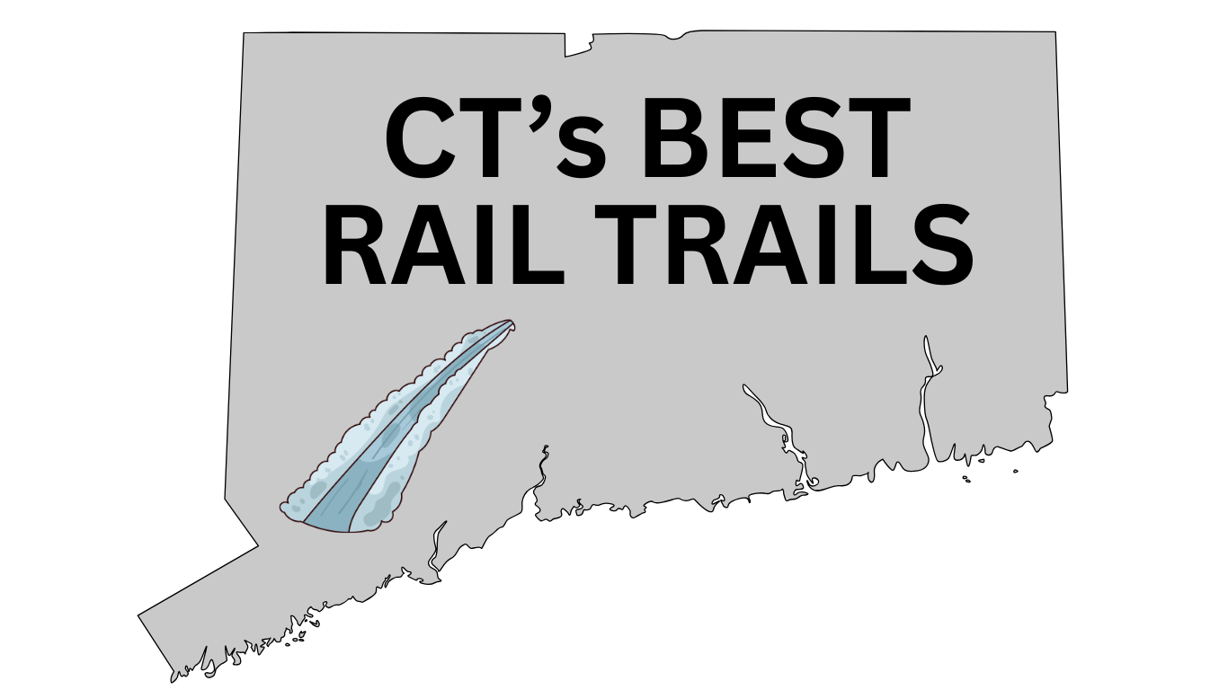 Connecticut rail trails for biking