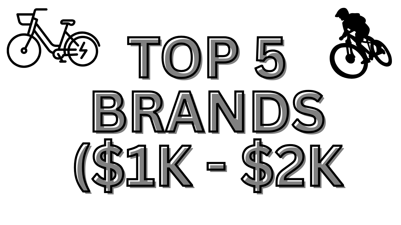 top 5 ebike brands