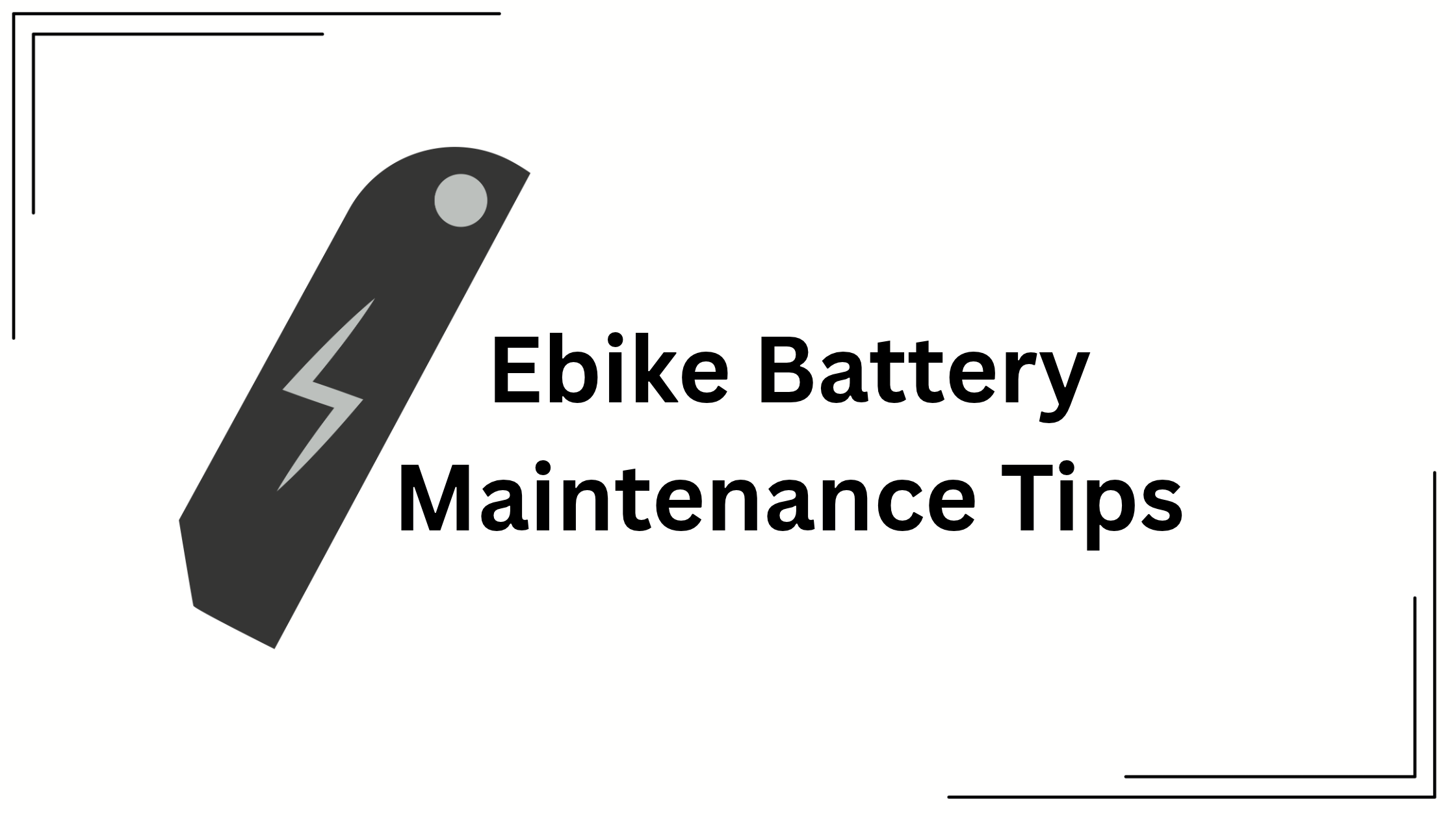 10 ways to preserve your ebike battery